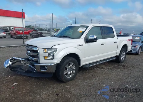 2016 Ford F-150 Lariat from USA, damaged, VIN 1FTEW1EF9GKE58951